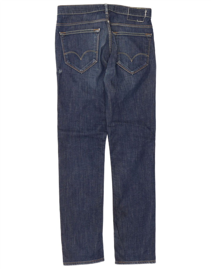 Levi's Herre 519 Slim Jeans W34 L34 Blå Bomuld