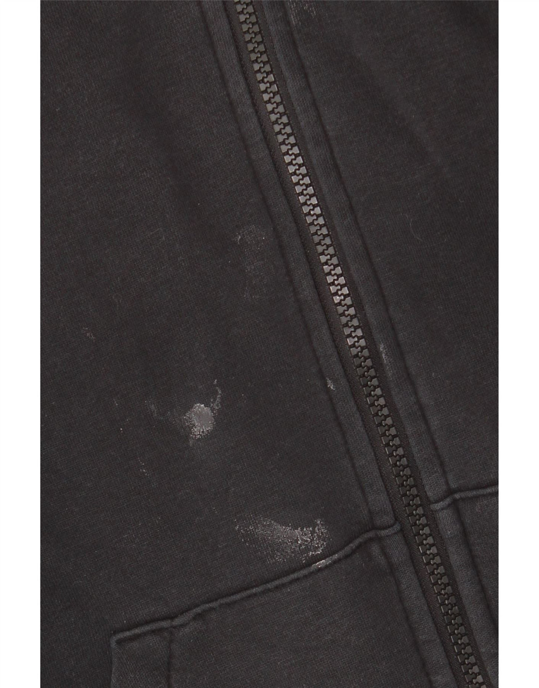 NIKE Oversized hættetrøje med lynlås til kvinder UK 6 XS Sort bomuld