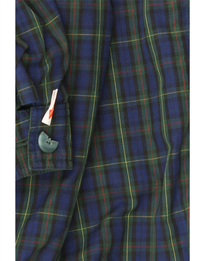 Vintage herre vendbar jakke UK 38 Medium Green Polyester