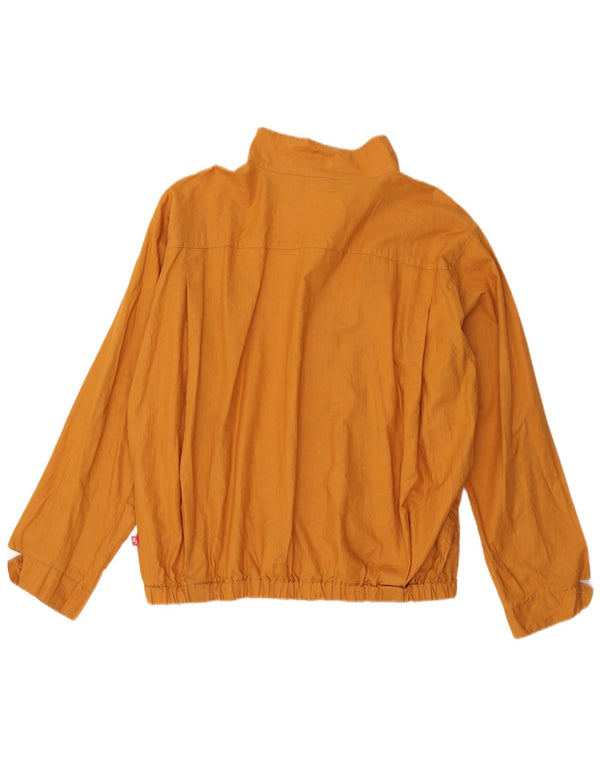 Vintage herre bomberjakke UK 42 XL orange bomuld