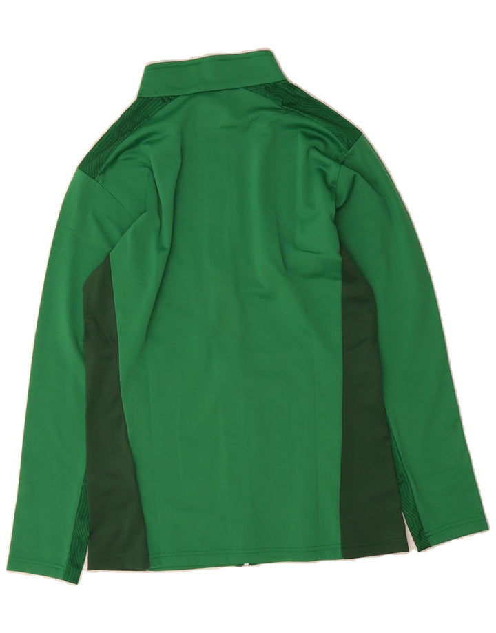 PUMA Mens Tracksuit Top Jacket Small Green Colourblock Polyester Vintage Puma and Second-Hand Puma from Messina Hembry 