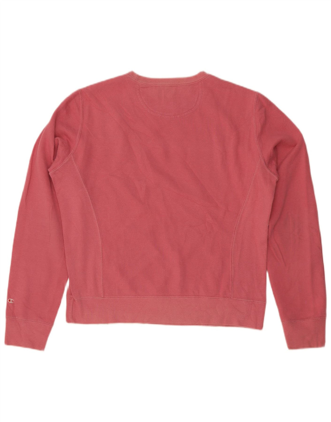 Champion Womens Heritage Classics Sweatshirt Jumper UK 14 Medium Pink