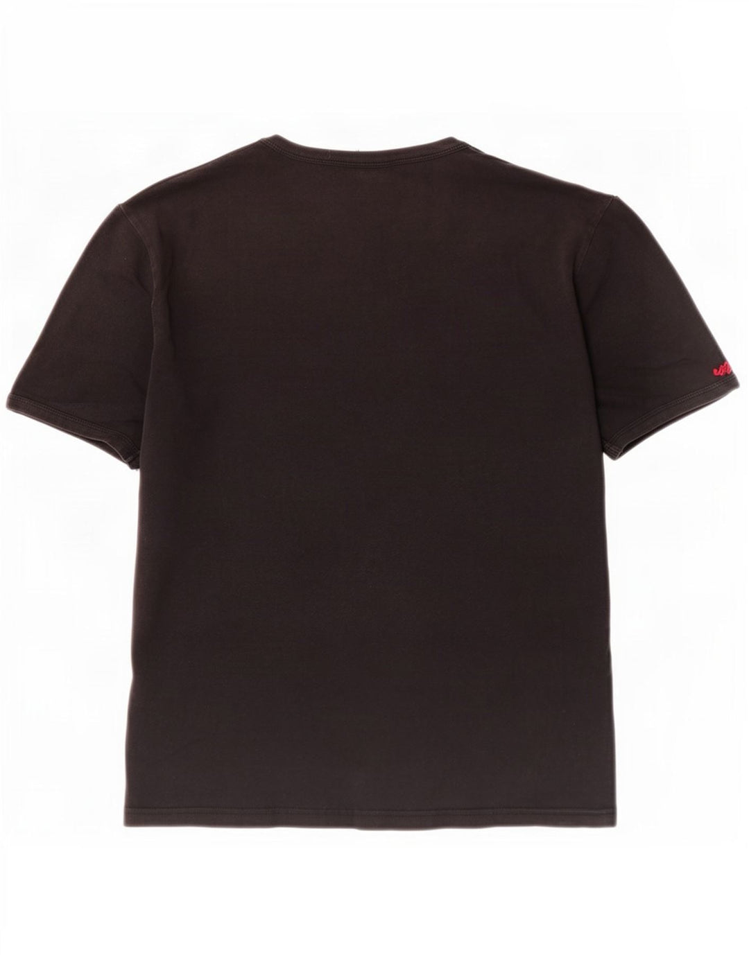 Guess Dame T-Shirt Top UK 12 Medium Sort Bomuld