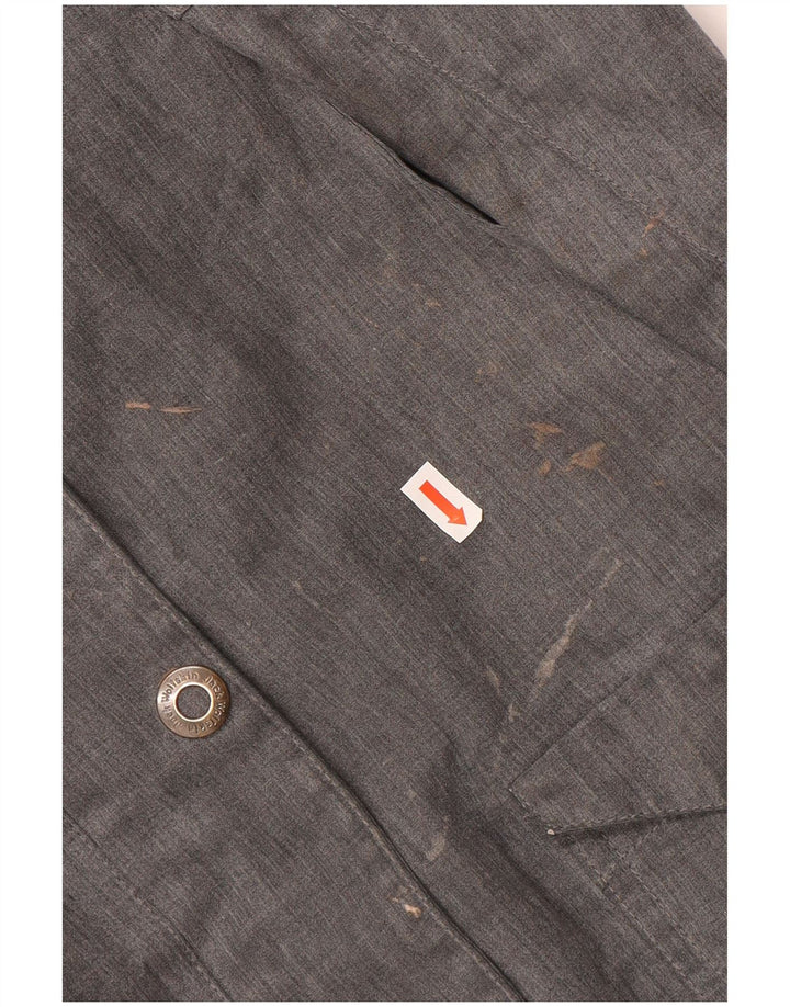 JACK WOLFSKIN Parkajakke med hætte til kvinder UK 10 Lille grå polyester