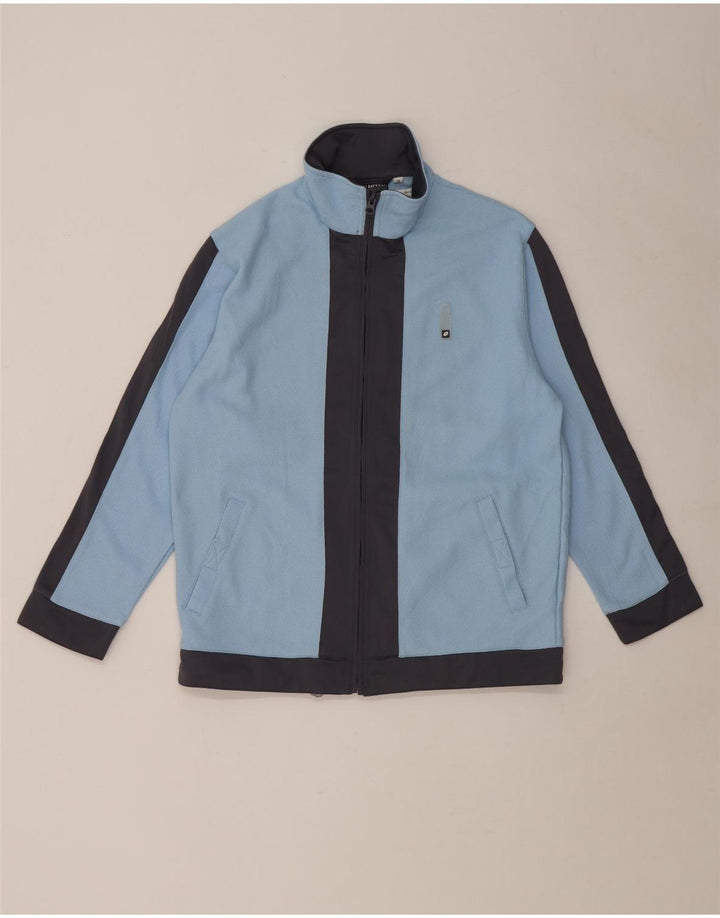 Lotto træningsdragt topjakke til kvinder UK 12 Medium Blue Colourblock Polyester