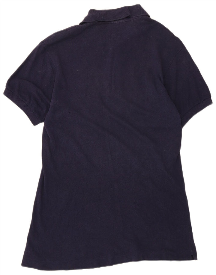 Lacoste herre poloshirt XS marineblå bomuld