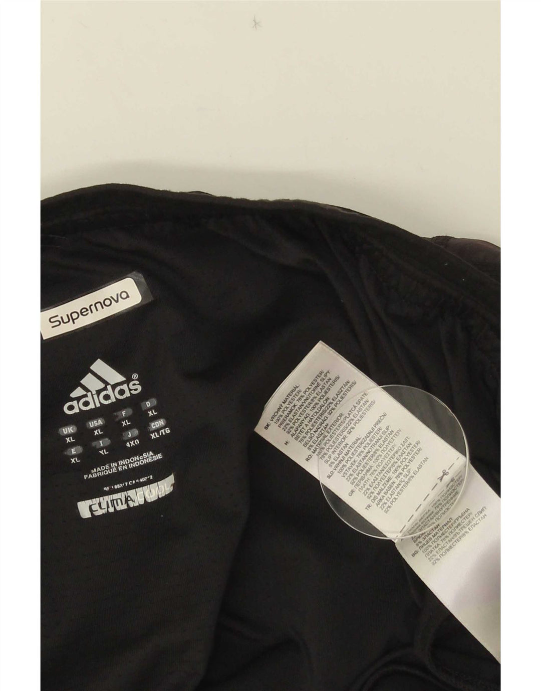 Adidas Herre Climacool Sport Shorts XL Sort Colourblock Polyester