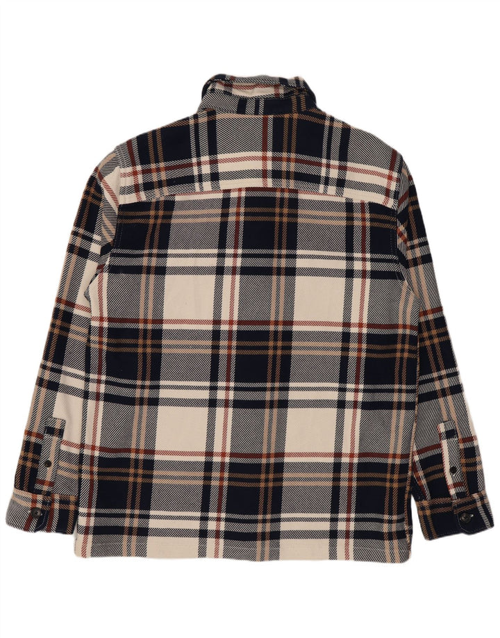 Marks & Spencer Herre Overshirt Flanellskjorte Stor flerfarvet Plaid