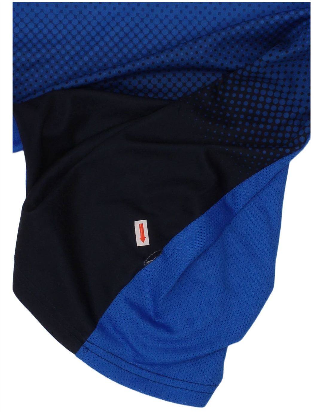 NIKE drenge Dri Fit grafisk T-shirt top 10-11 år mellemblå farveblok