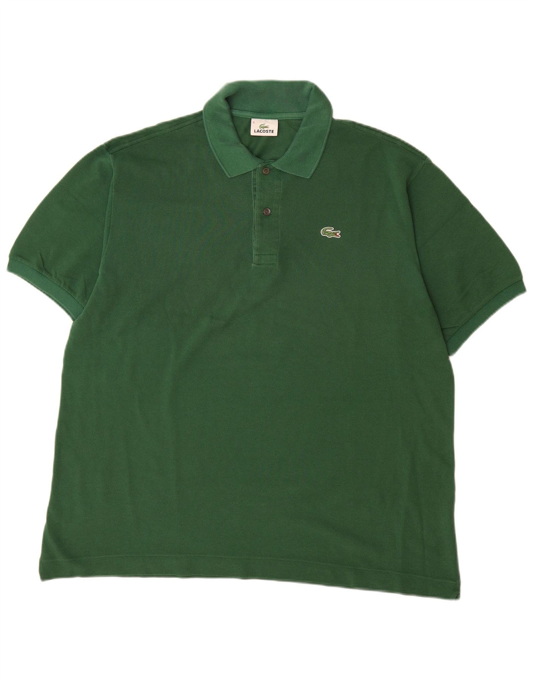 LACOSTE Poloshirt til mænd str. 6 XL Grøn bomuld