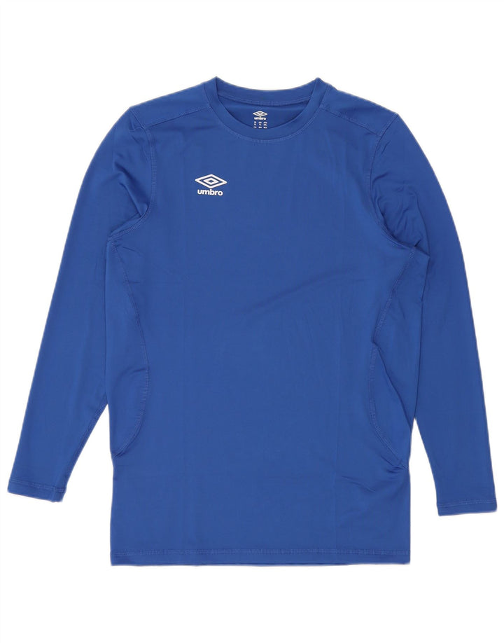 UMBRO Herre Top Langærmet XL Blå Polyester