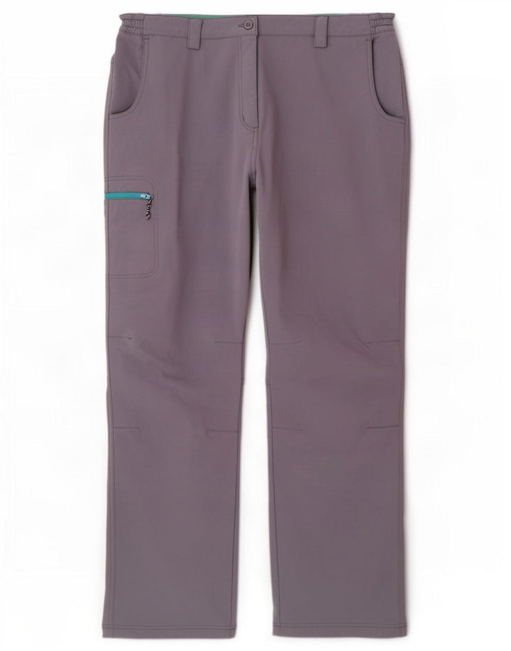 Mountain Warehouse Dame Vandre Cargo Bukser UK 16 Large Grå Nylon