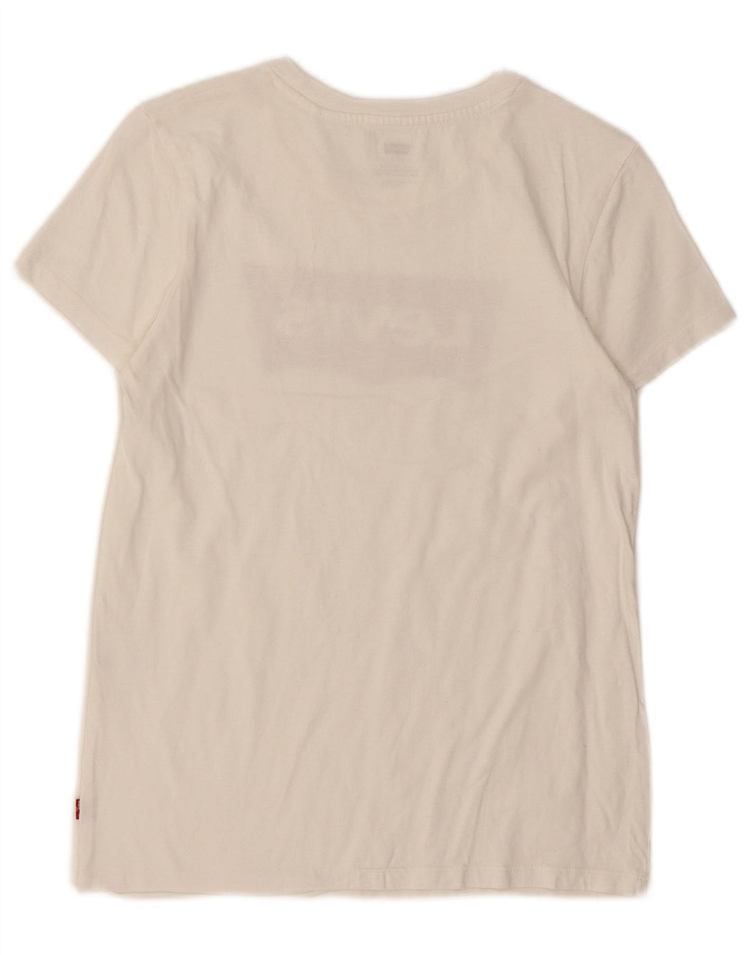 LEVI'S Womens Graphic T-Shirt Top UK 6 XS White