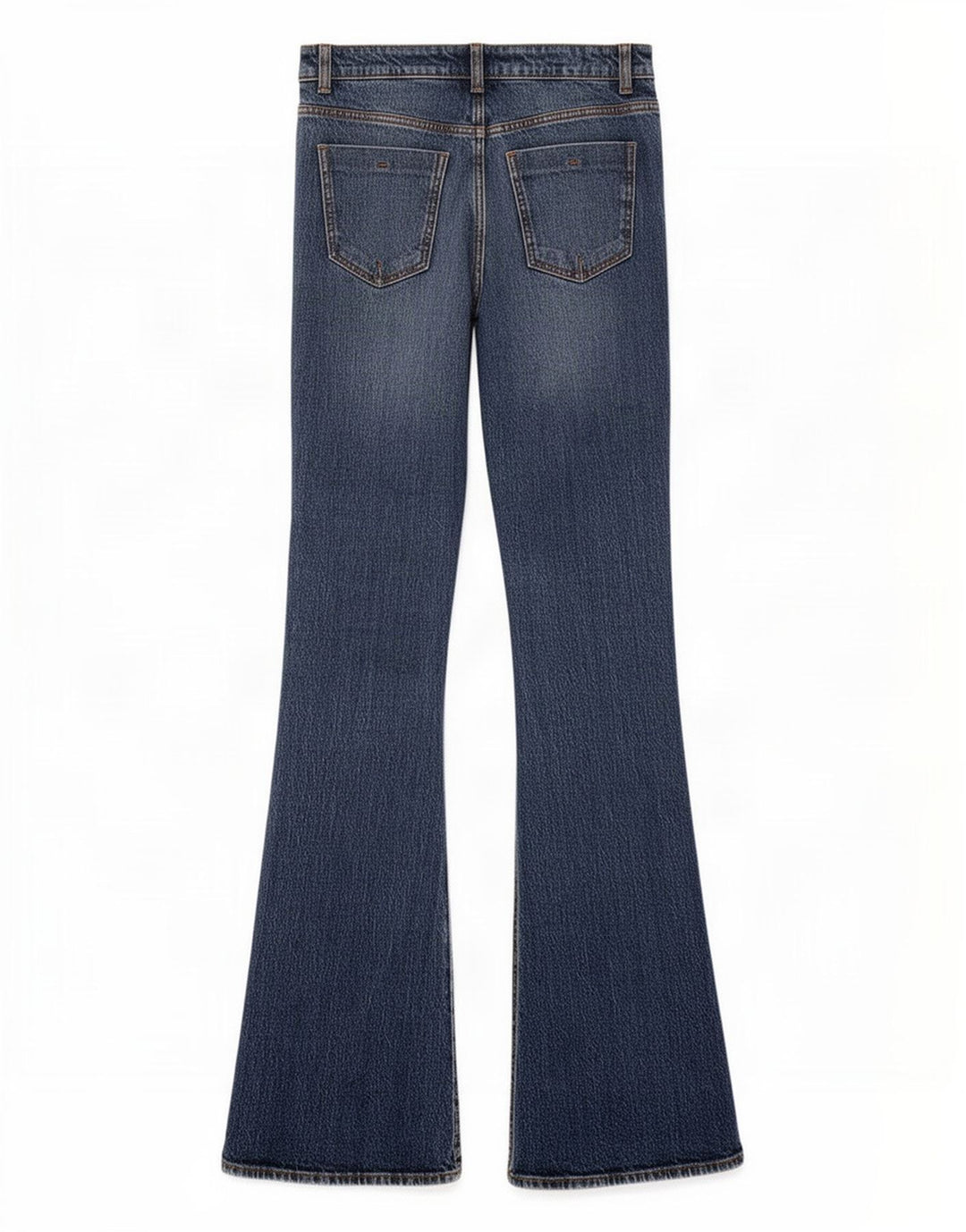 Zara Dame Flared Jeans EU 34 2XS W24 L34 Blå