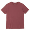 EDDIE BAUER Mens T-Shirt Top XL Maroon Cotton