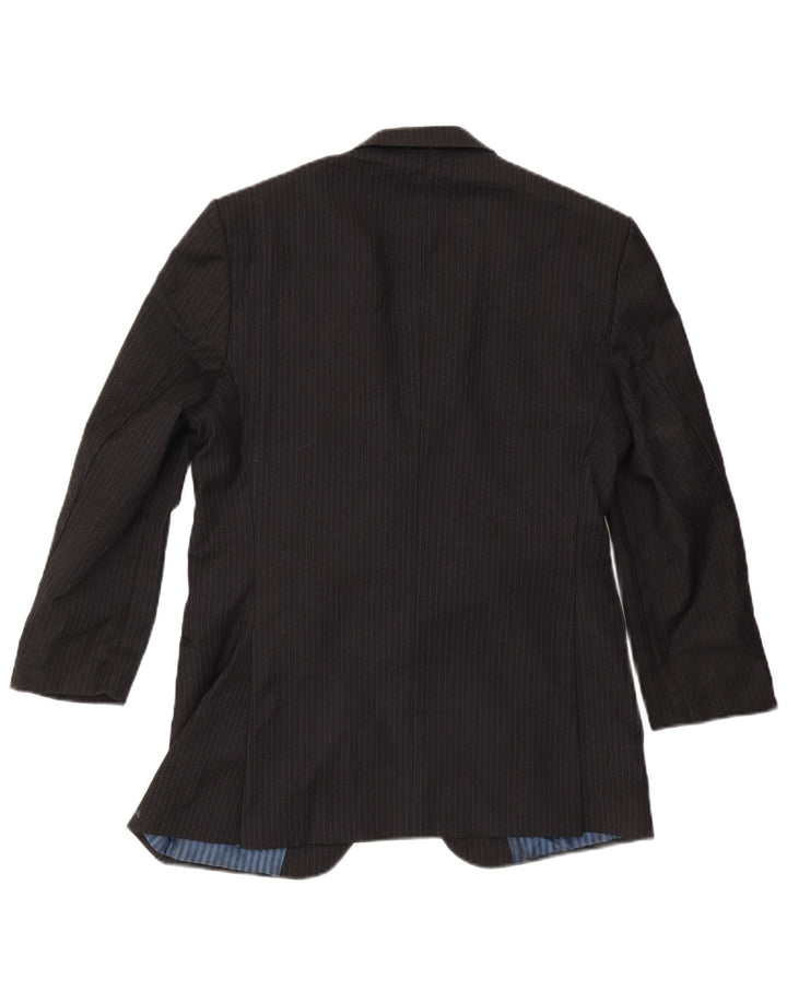 Marks & Spencer Herre 2-knaps blazerjakke UK 38 Medium Grey Pinstripe