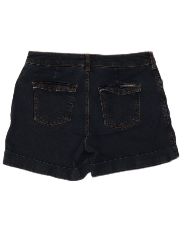 White Stuff Dame denim Shorts UK 12 Medium W30 Navy Blue Bomuld