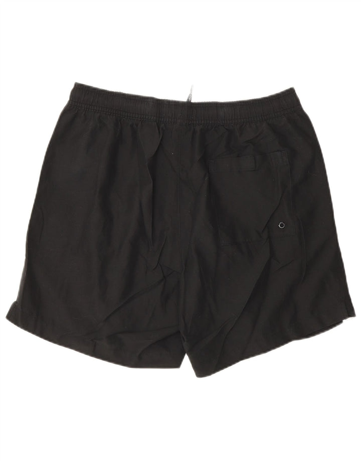 CALVIN KLEIN Grafiske badeshorts til mænd Medium Sort Polyester