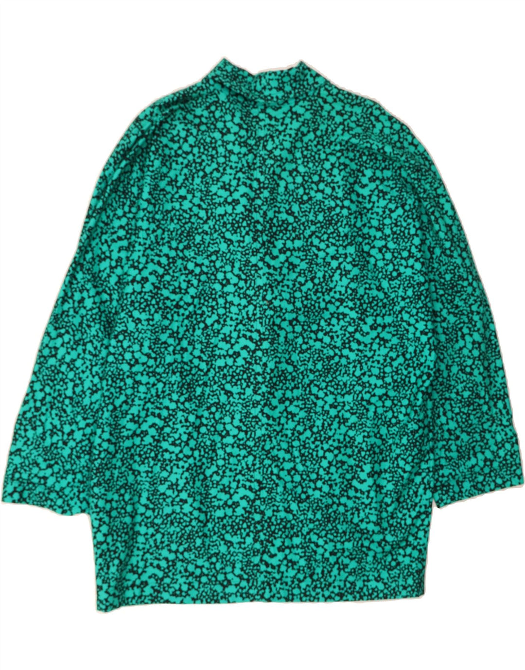 BRUNELLA Womens Oversized Blazer Jacket UK 12 Medium  Green Spotted Vintage Brunella and Second-Hand Brunella from Messina Hembry 