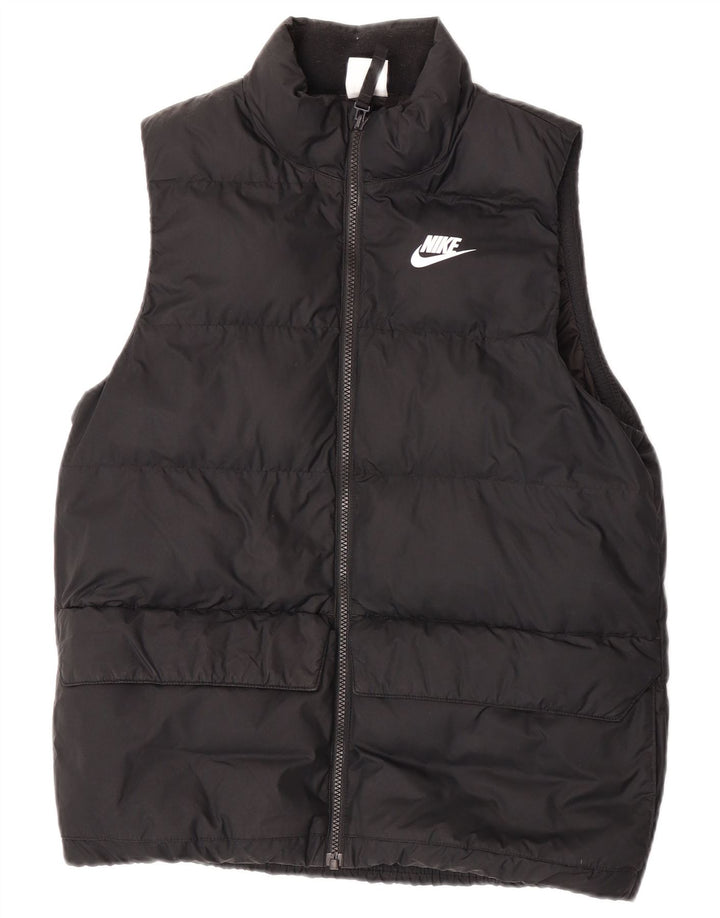 Nike Boys Polstret Gilet 13-14 år XL sort polyester