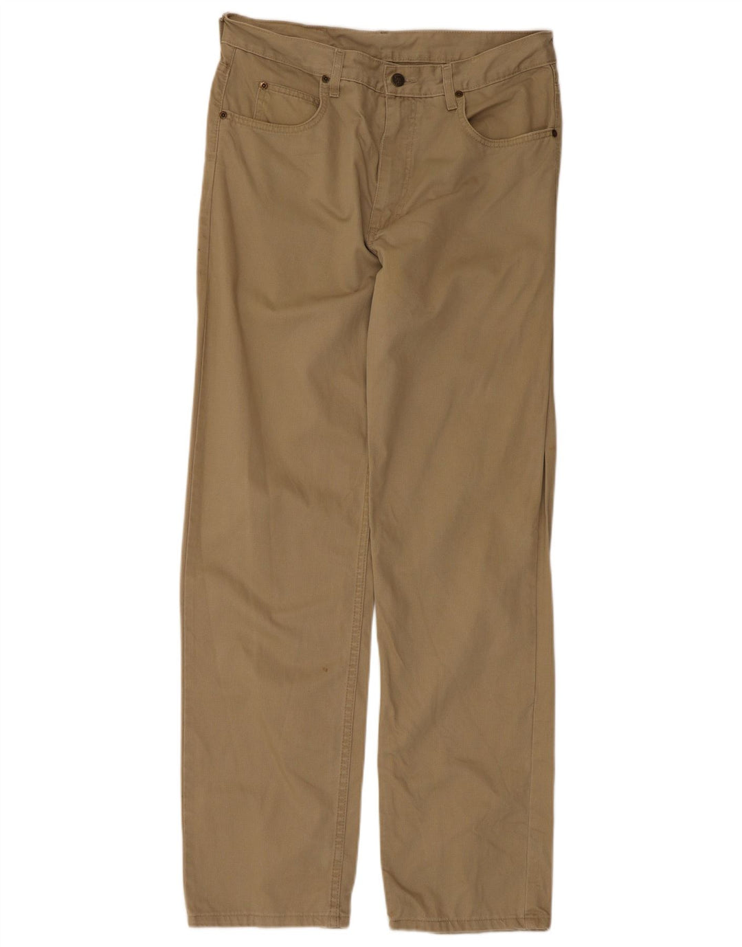 Lee Herre Casual Bukser W34 L32 Beige Bomuld