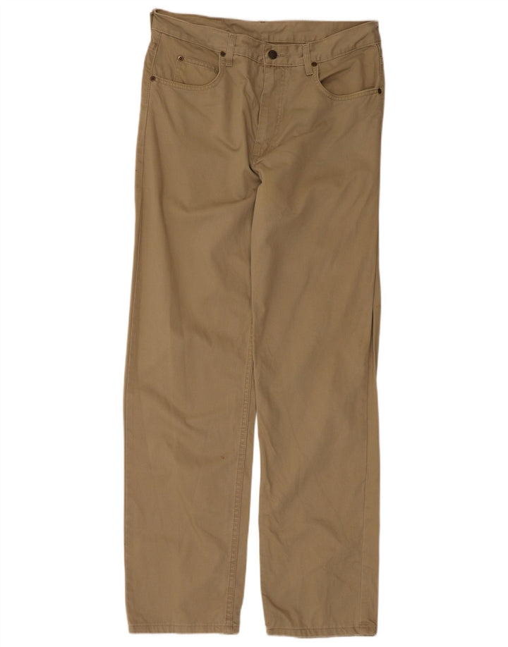 Lee Herre Casual Bukser W34 L32 Beige Bomuld