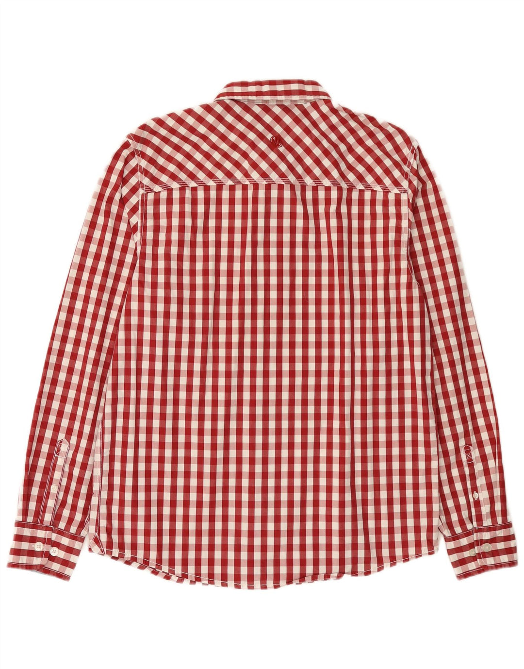 FAT FACE Herreskjorte Medium Rød Gingham Bomuld