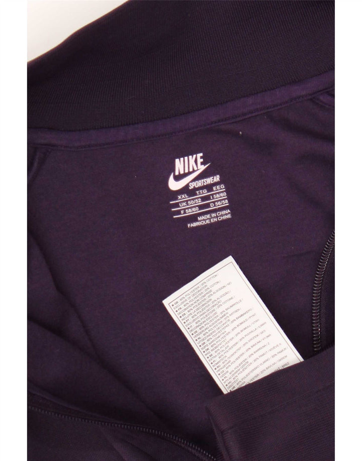 Nike Træningsdragt til mænd Topjakke UK 50/52 2XL Lilla Polyester