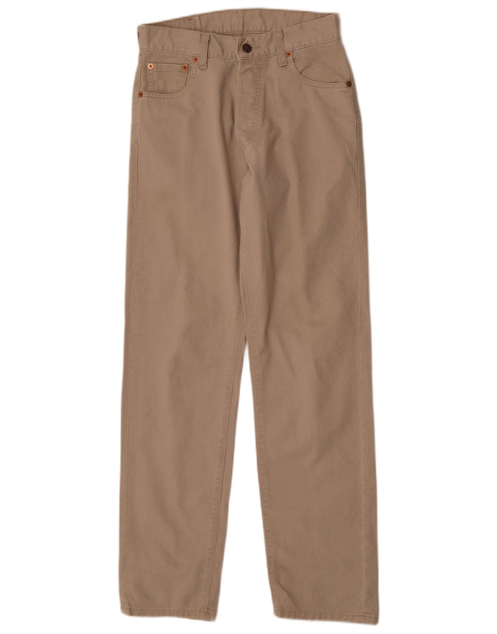 Levi's Dame 517 Bootcut Jeans W28 L32 Beige Bomuld