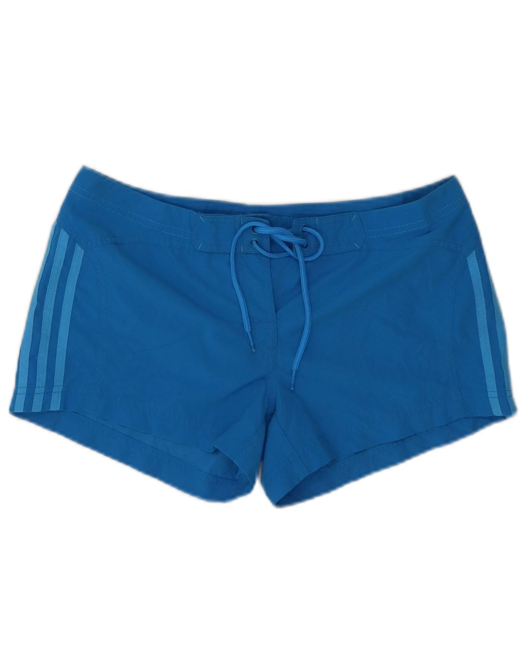 ADIDAS svømmeshorts til kvinder UK 12 Medium Blue Polyester