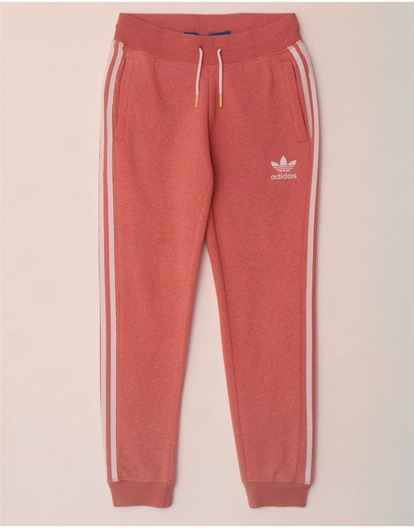 Adidas træningsdragt til kvinder Joggers UK 6 XS Pink Flecked Bomuld