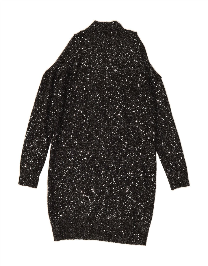 OASIS Womens Long Sleeve Jumper Dress UK 10 Small Black Vintage Oasis and Second-Hand Oasis from Messina Hembry 