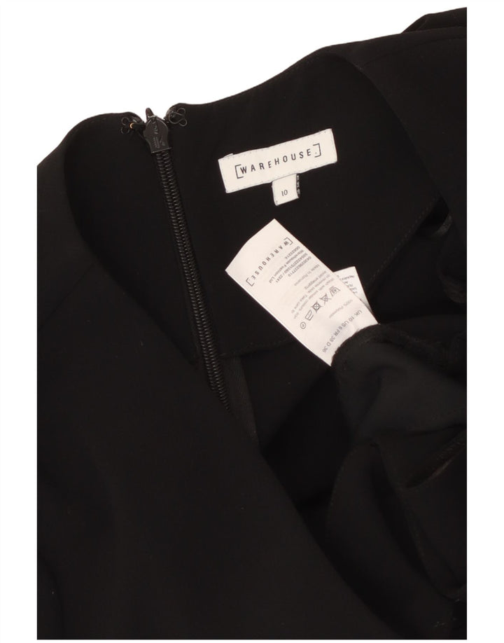 WAREHOUSE Dame Jumpsuit UK 10 Lille sort polyester