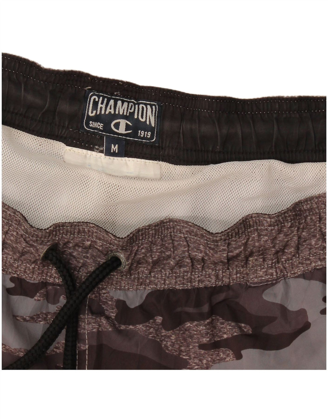 Champion Herre svømmeshorts Medium Brun Camouflage