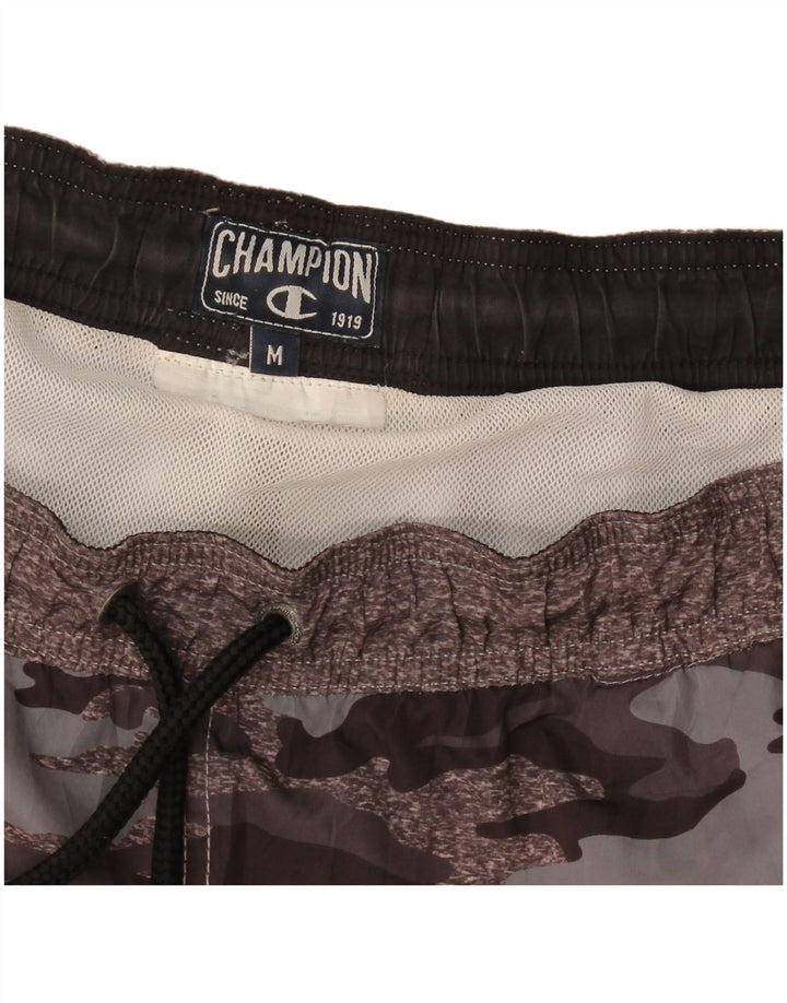 Champion Herre svømmeshorts Medium Brun Camouflage