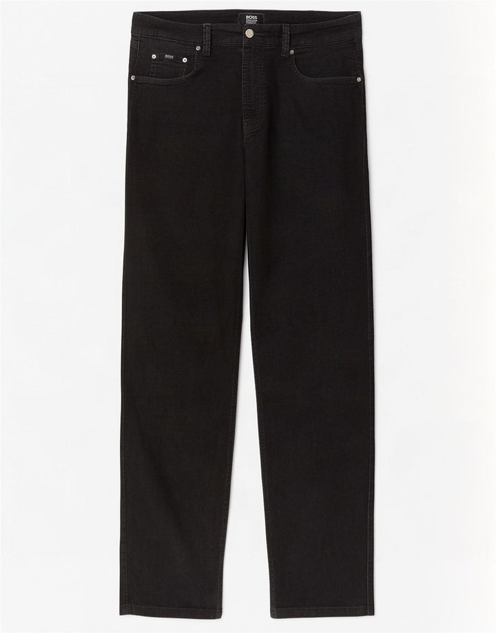 Hugo Boss Straight Casual Bukser til mænd W32 L30 Sort