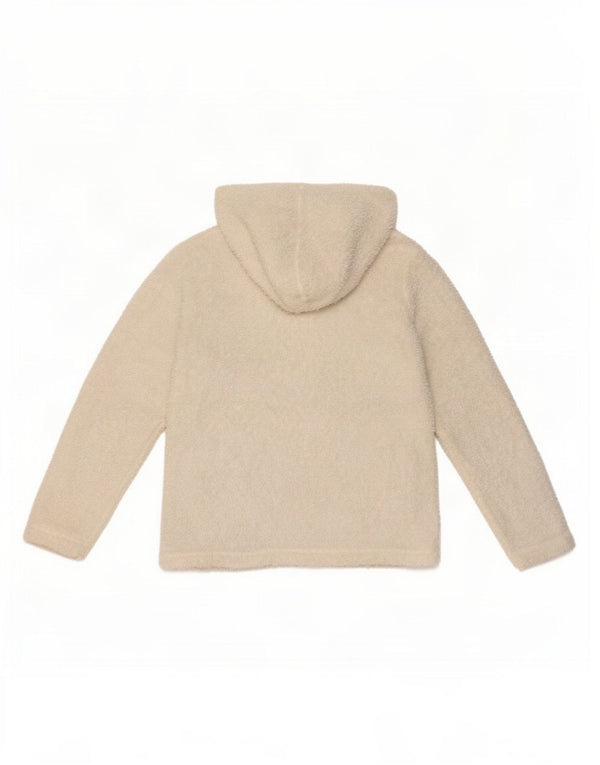Patagonia Piger Hættejakke Fleece 9-10 År Medium Hvid