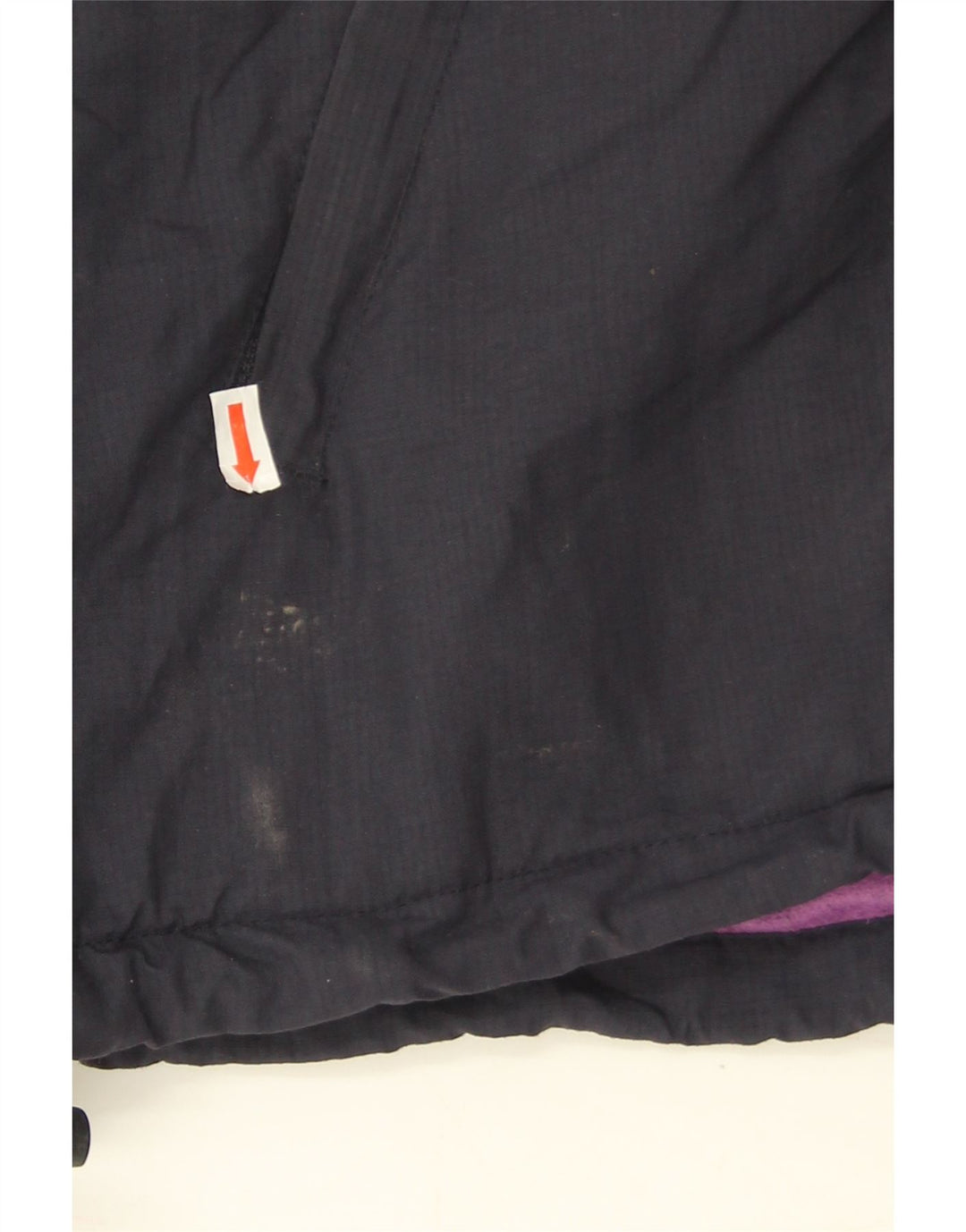 Superdry Graphic Windbreaker Jacket til kvinder UK 14 Medium Navy Blue