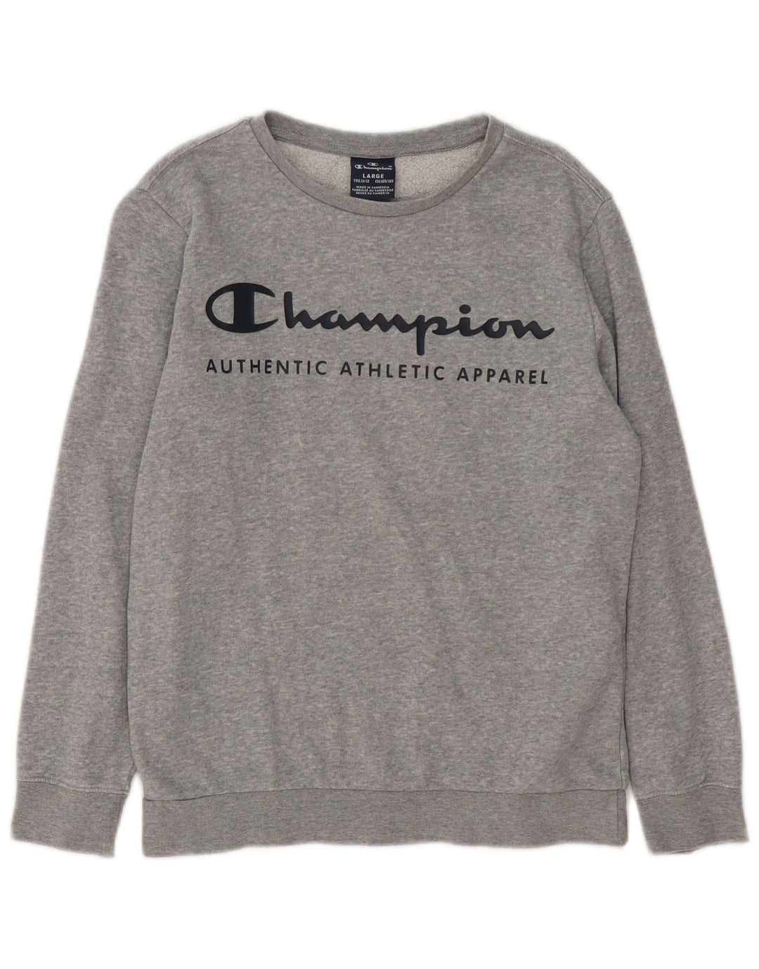 Champion Drenge Grafisk Sweatshirt Jumper 11-12 år Stor Grå Flecked