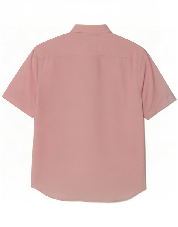 Jack Wills Kortærmet Slim Fit-skjorte til mænd XL Pink