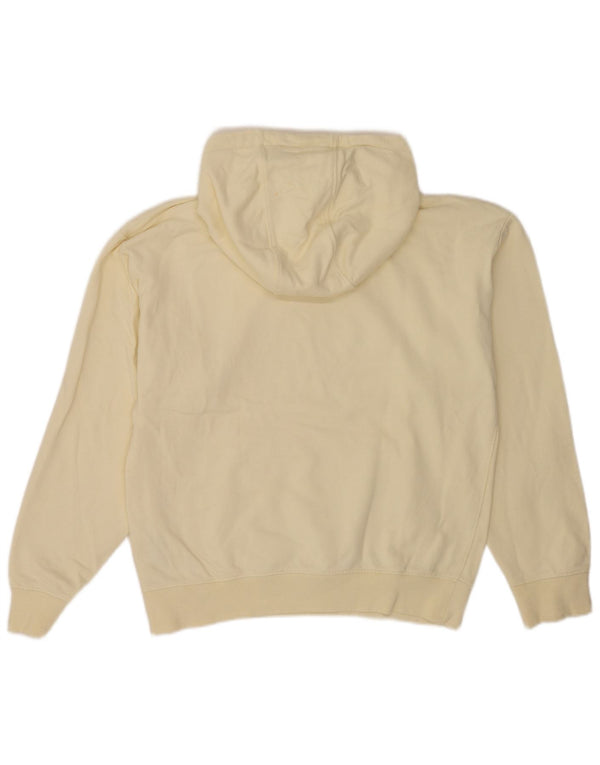 Nike Herre Loose Fit Hoodie Jumper Lille Gul Bomuld
