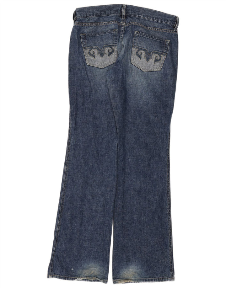 Diesel Dame Bootcut Jeans W30 L32 Blå Bomuld