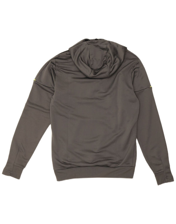 Adidas Aeroready hættetrøje med lynlås til mænd XS Grå polyester