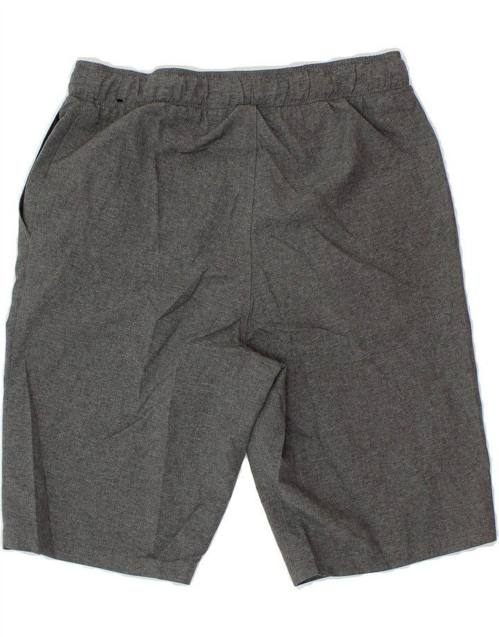 HURLEY Mens Graphic Chino Shorts Large W32 Grey Polyester Vintage Hurley and Second-Hand Hurley from Messina Hembry 