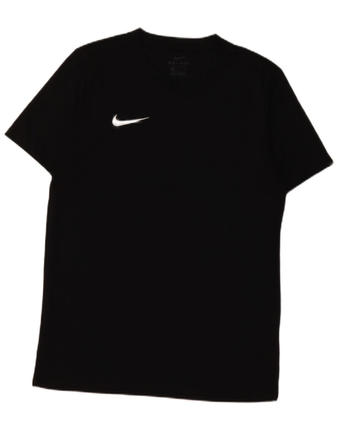 Nike Herre Dri Fit T-Shirt Top Medium Sort Polyester