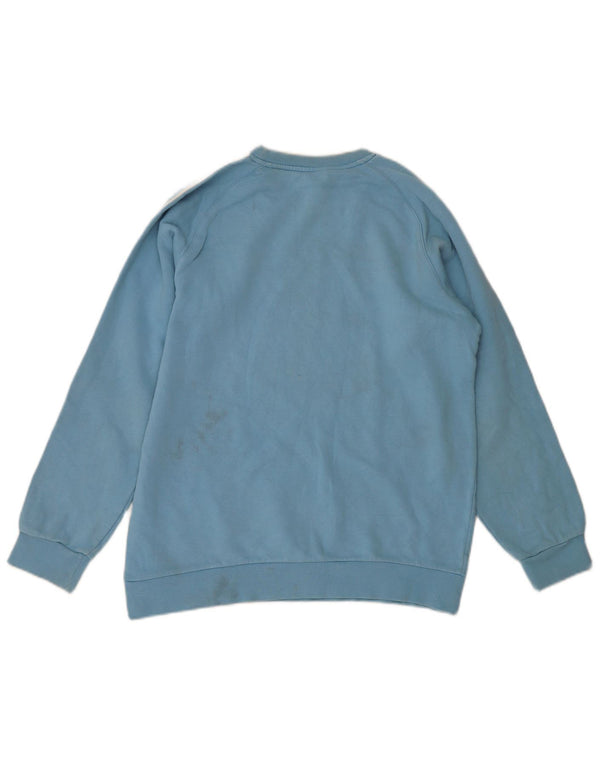 Adidas Boys Sweatshirt Jumper 15-16 år Blå Bomuld
