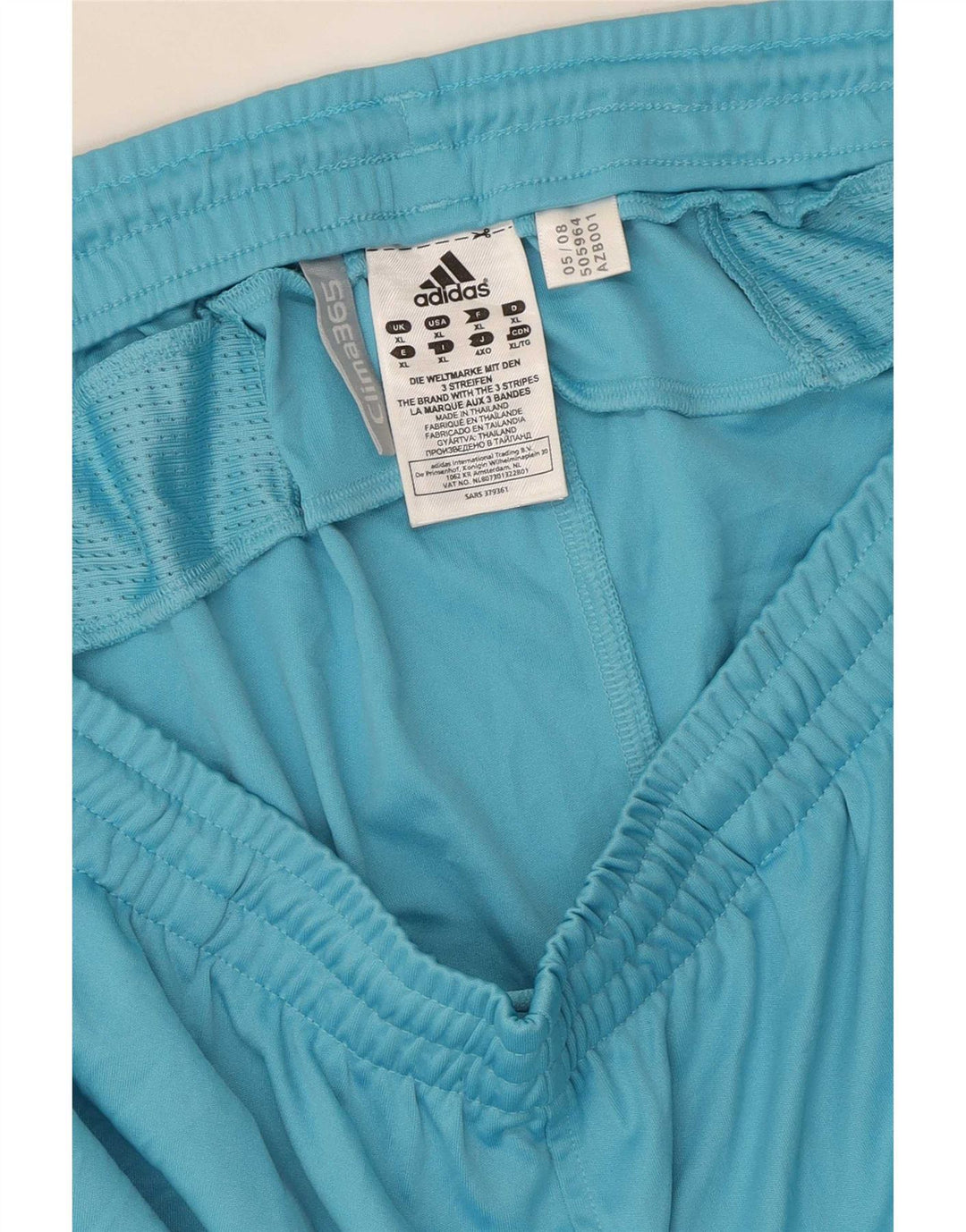 Adidas Herre Climacool Sport Shorts XL Blå Colourblock Polyester