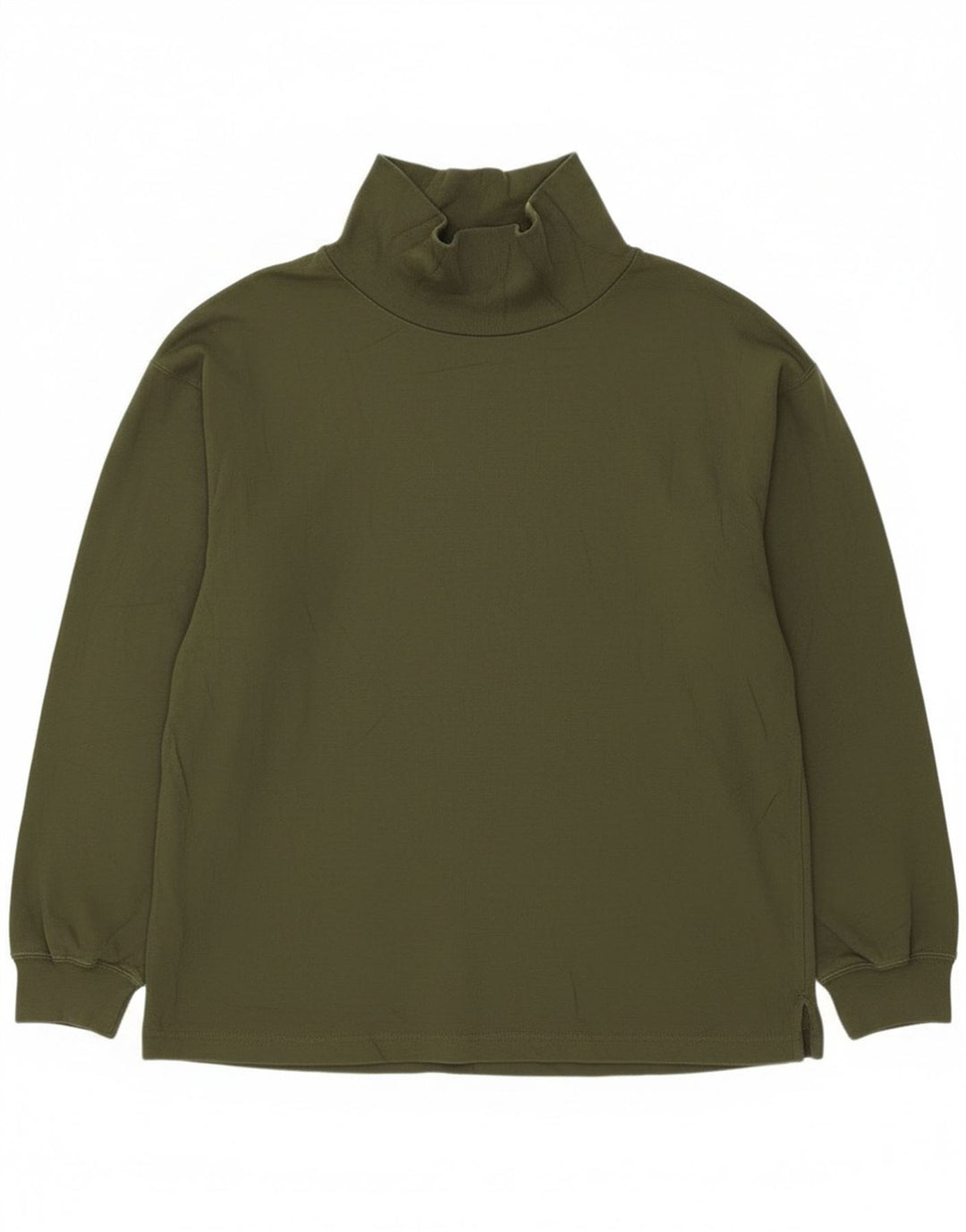 Dockers Dame Top Langærmet UK 14 Medium Khaki Bomuld