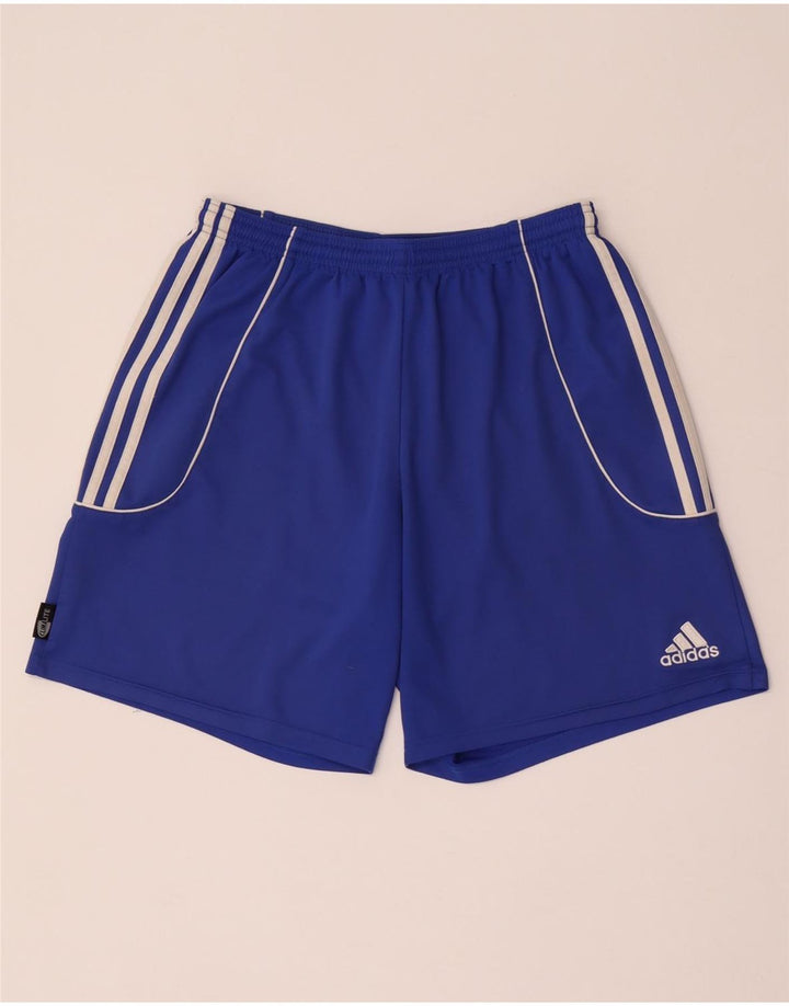Adidas Sportsshorts til mænd store blå polyester