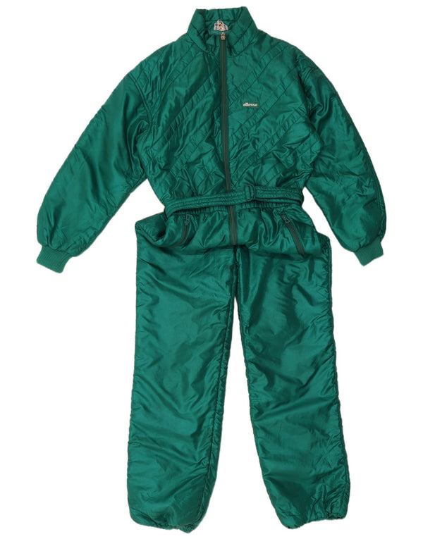 Ellesse Womens Ski Jumpsuit IT 44  Medium  Green Nylon